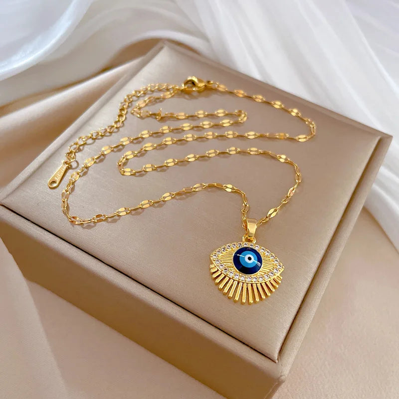 Blue Eye Necklace