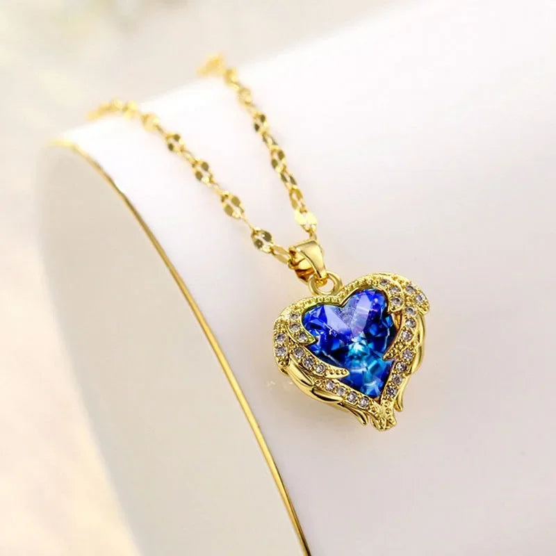 Necklace Ocean Heart