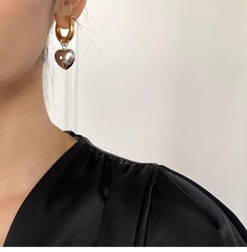 Heart earring