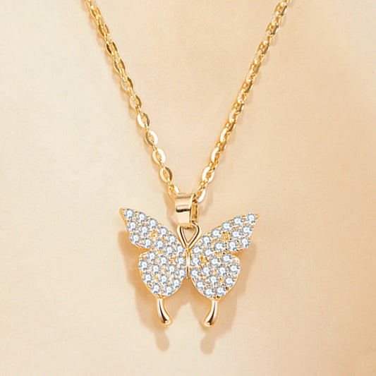 Trendy Butterfly Necklace