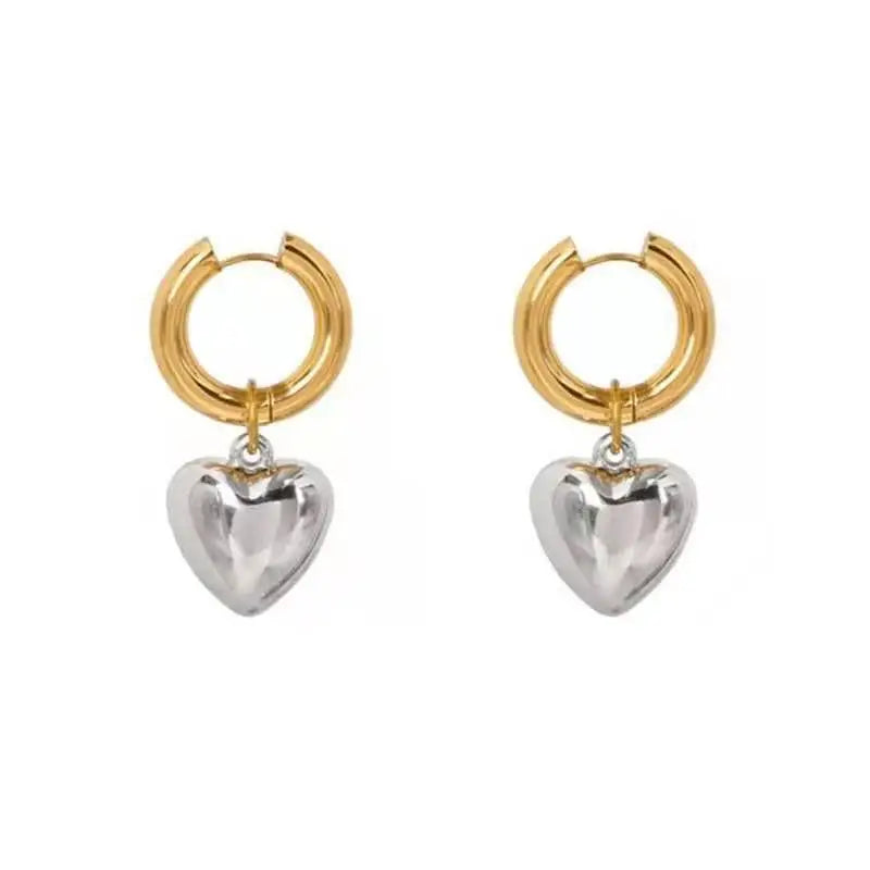 Heart earring