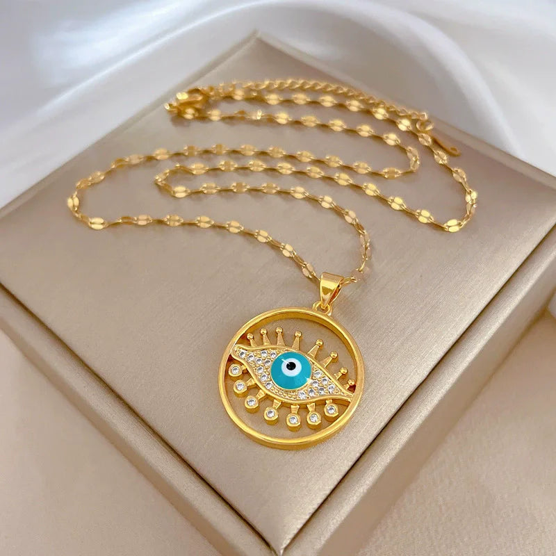 Blue Eye Necklace