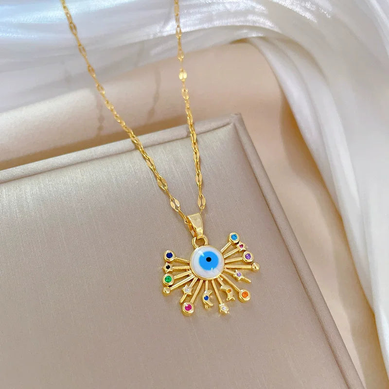 Blue Eye Necklace