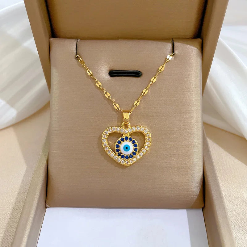 Blue Eye Necklace