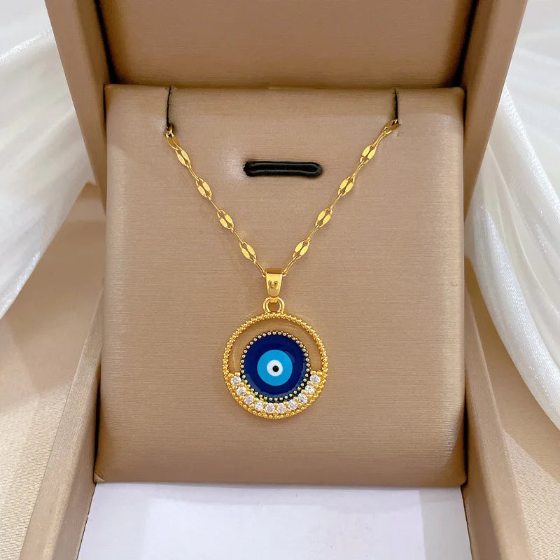 Blue Eye Necklace