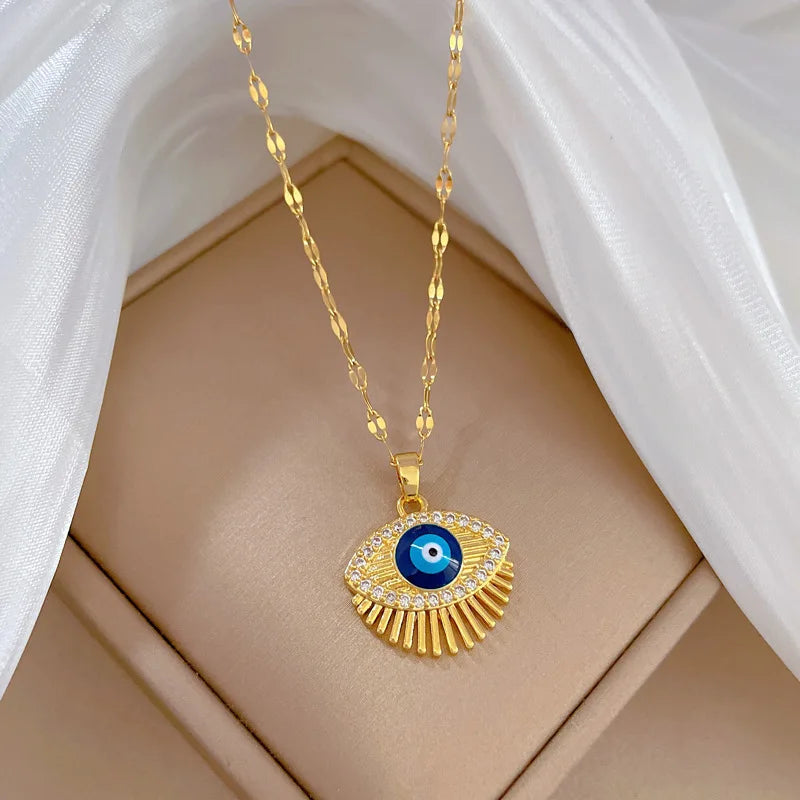 Blue Eye Necklace