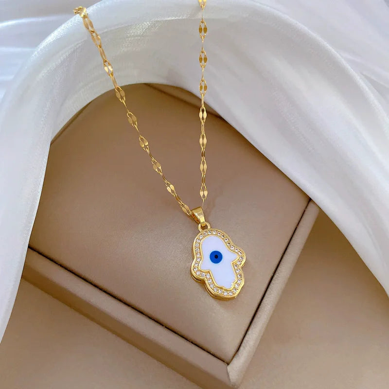 Blue Eye Necklace