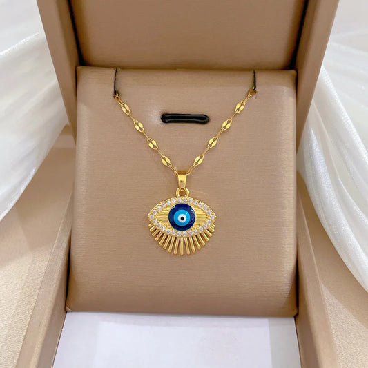 Blue Eye Necklace