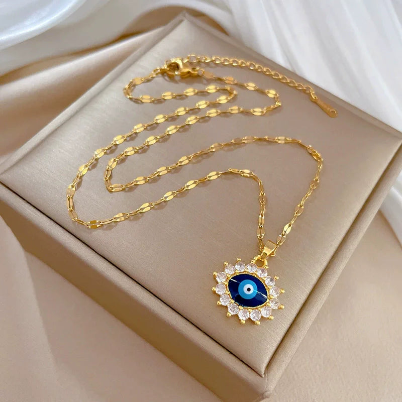 Blue Eye Necklace