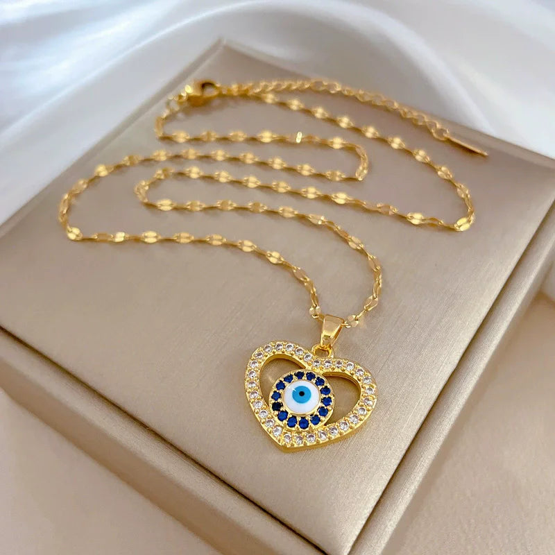 Blue Eye Necklace