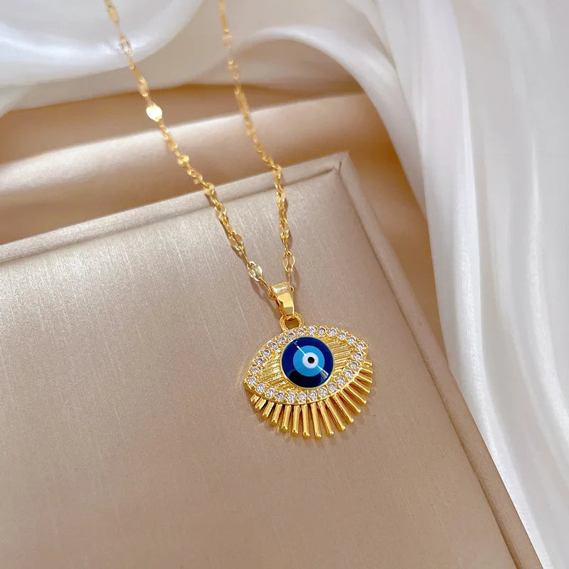 Blue Eye Necklace