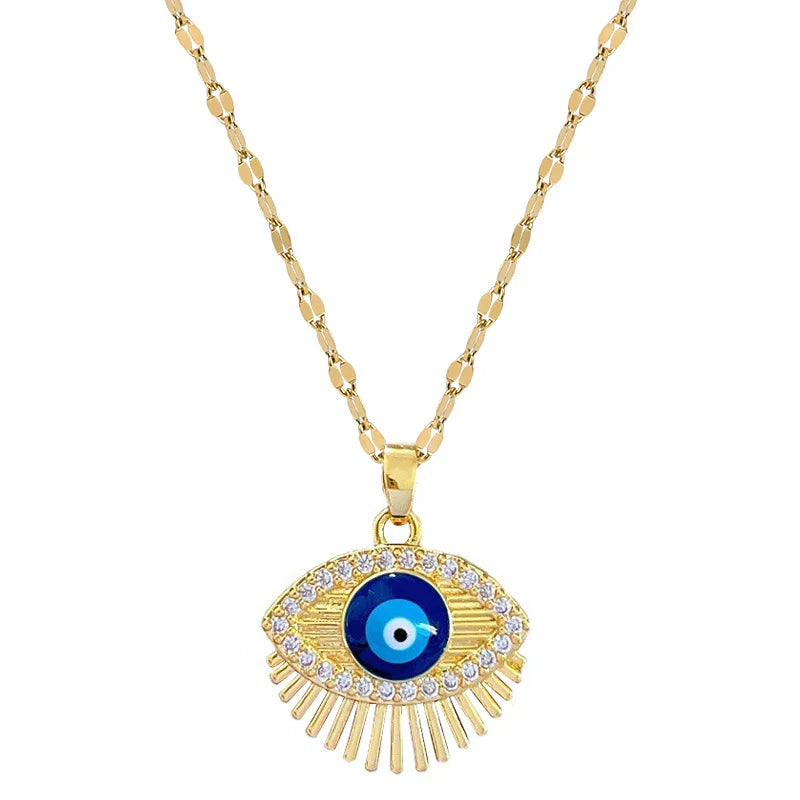 Blue Eye Necklace