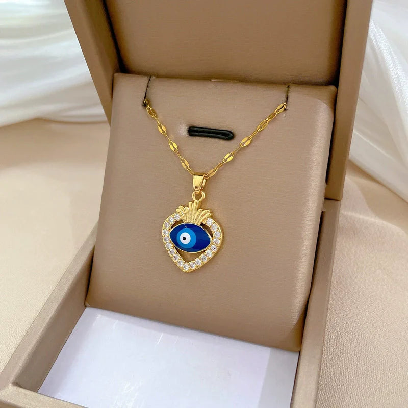 Blue Eye Necklace