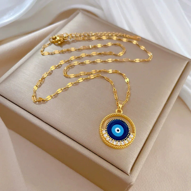 Blue Eye Necklace