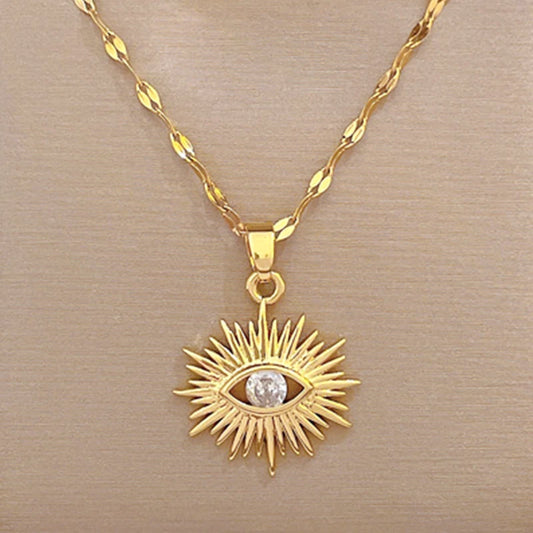 Evil eye necklace