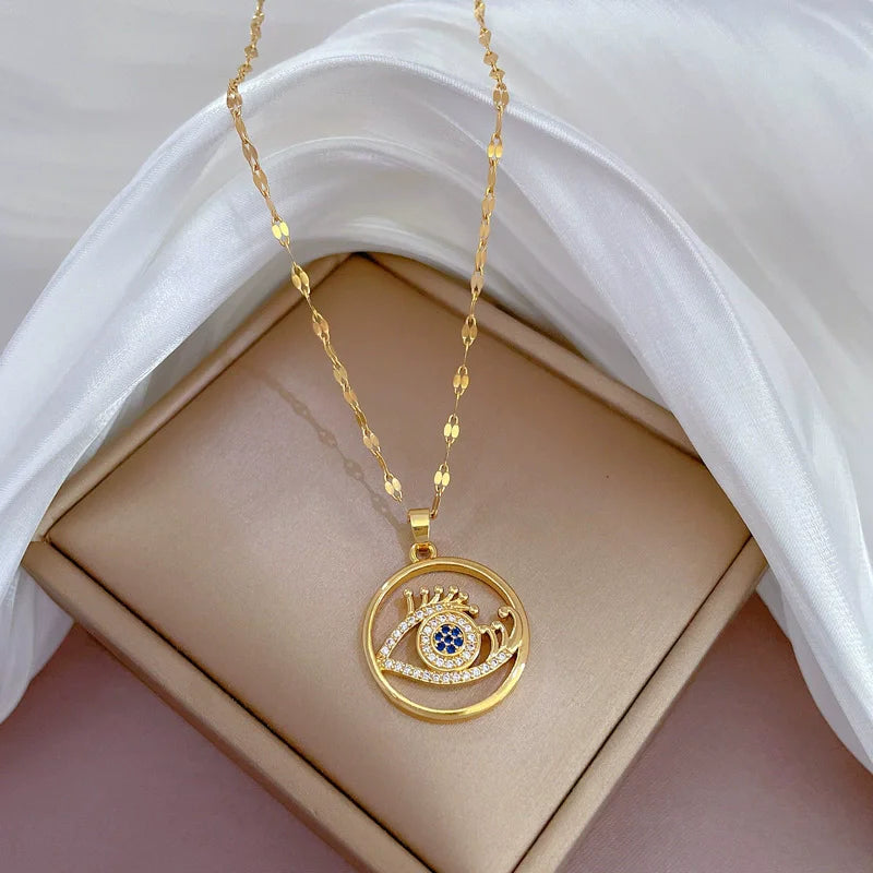 Blue Eye Necklace